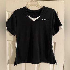 Nike Stock Elite Short Sleeve Lacrosse Training Jersey Women's M Black DO8827